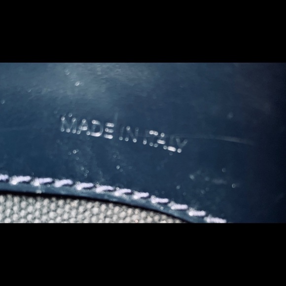 Italian Tod’s iconic D-bag large tote shoulder bag shiny real leather navy blue - Picture 13 of 16